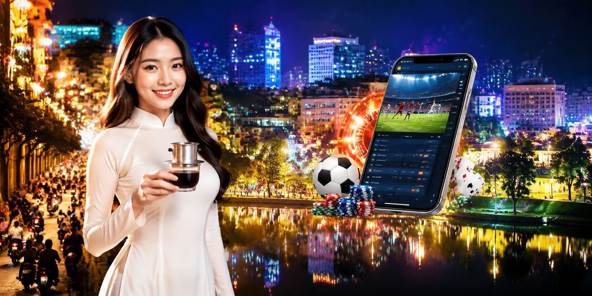 Người dùng tại Đà Lạt mặc áo dài kiểm tra tài khoản cá cược thể thao trực tuyến