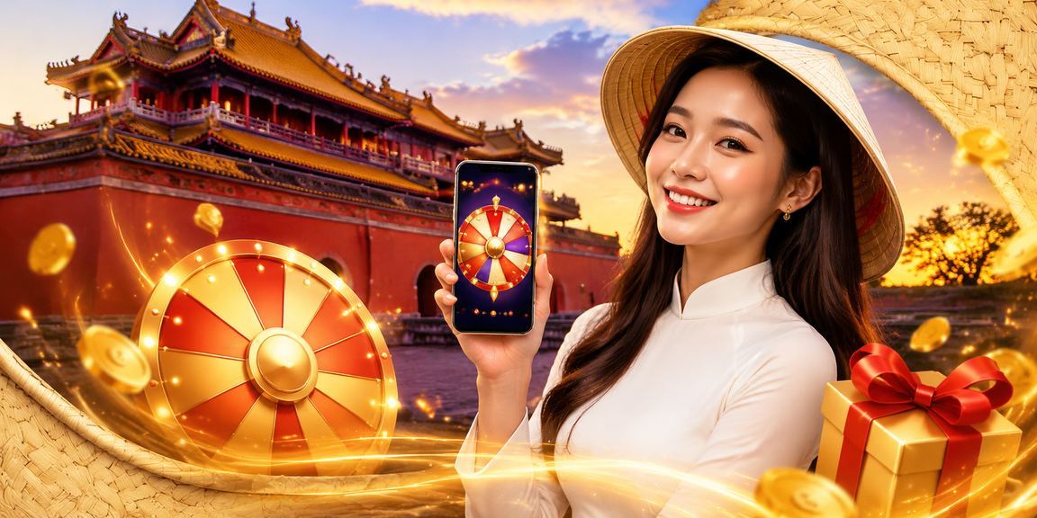 Người dùng tại Huế trải nghiệm xổ số trực tuyến với nón lá truyền thống